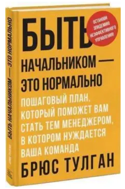 Книга “Бути начальником – це нормально” – Тулган Б. (Тверда обкладинка)