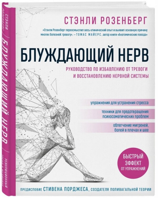 Книга “Блукаючий нерв” – Розенберг С. (Тверда обкладинка)