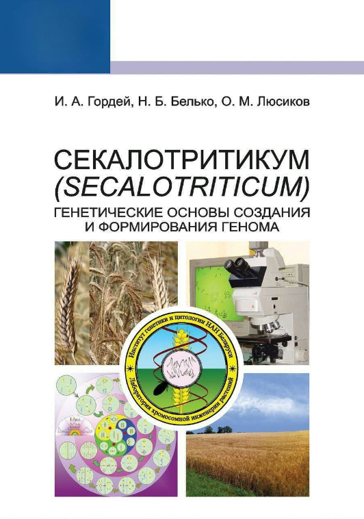 Книга “Секалотритикум (Secalotriticum). Генетичні основи створення та формування геному” (Тверда обкладинка)