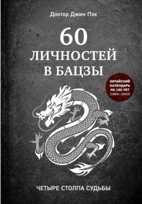 Книга “60 особистостей у бацзи. Чотири стовпи долі” – Пех Д.