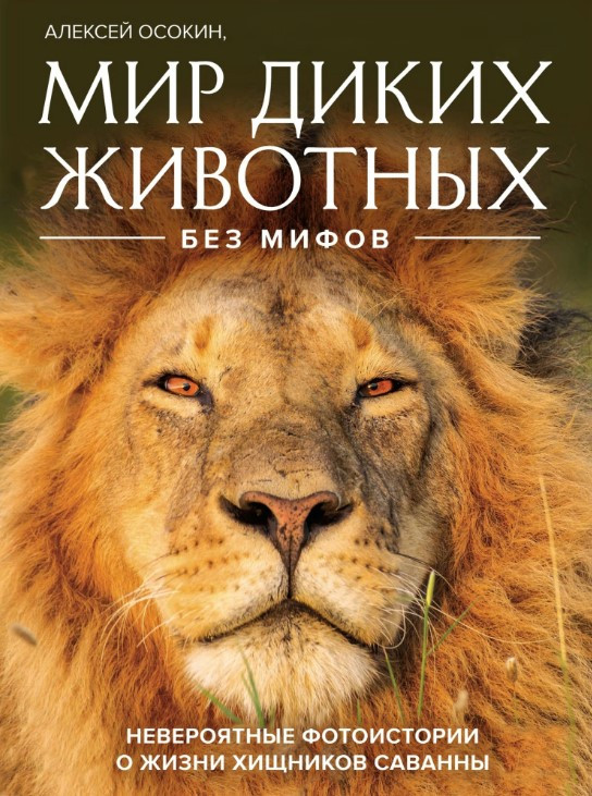 Книга “Світ диких тварин без міфів. Неймовірні фотоісторії про життя хижаків савани” – Осокін А.