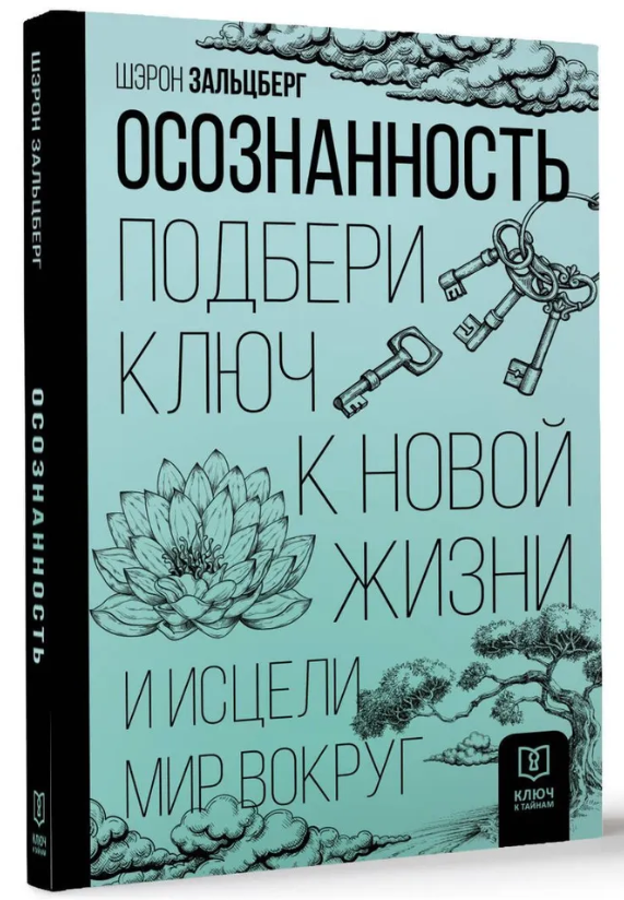 Книга “Усвідомленість. Підбери ключ до нового життя і зціли світ навколо” – Зальцберг Ш. (Тверда обкладинка)