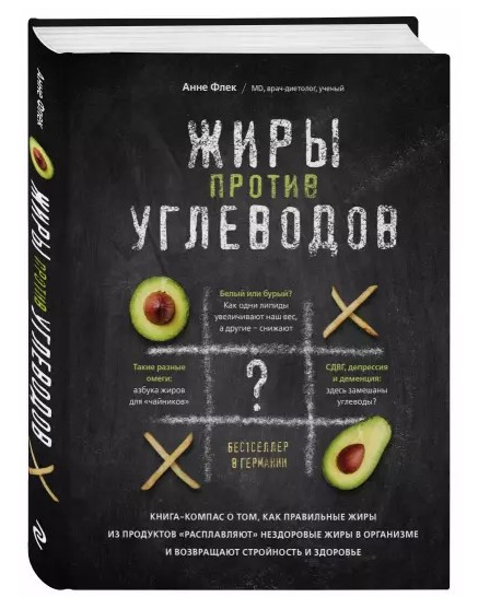Книга “Жири проти вуглеводів” – Флек А. (Тверда обкладинка)