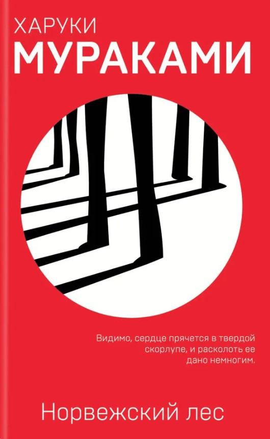 Книга “Норвезький ліс” – Харукі Муракамі (Червона)