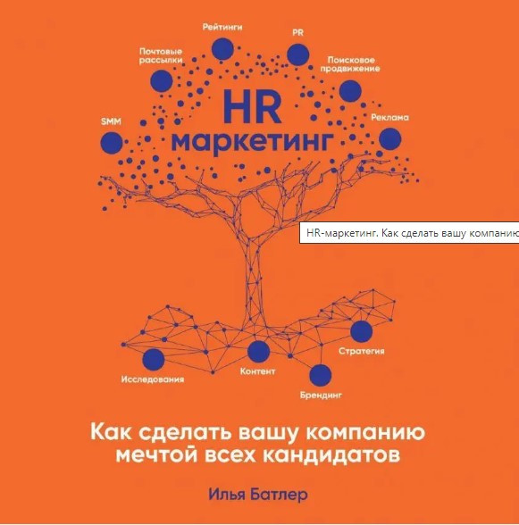 Книга “HR-маркетингу. Як зробити вашу компанію мрією всіх кандидатів” – Батлер І. (Тверда палітурка)