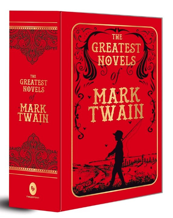 Книга “The Greatest Novels of Mark Twain” – Mark Twain (Тверда обкладинка, англійською мовою)