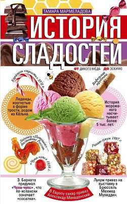 Книга “Історія солодощів. Від дикого меду до ескімо” – Мармеладова Т. (Тверда обкладинка)
