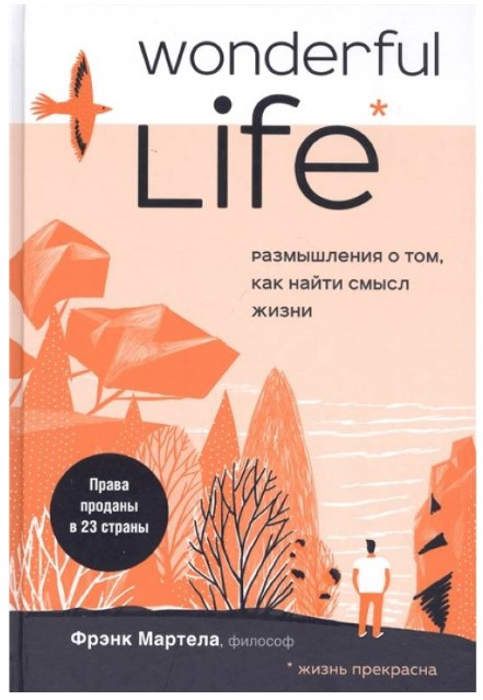Книга “Wonderful Life. Роздуми про те, як знайти сенс життя” – Мартела Ф. (Тверда обкладинка)