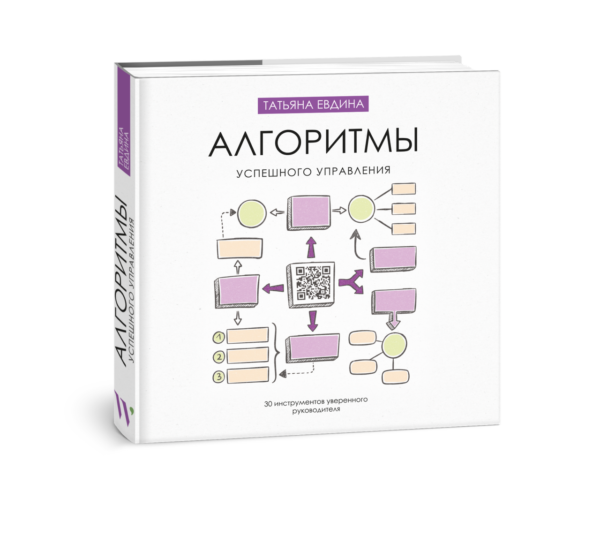 Книга “Алгоритми успішного управління” – Євдіна Т. (Тверда обкладинка)