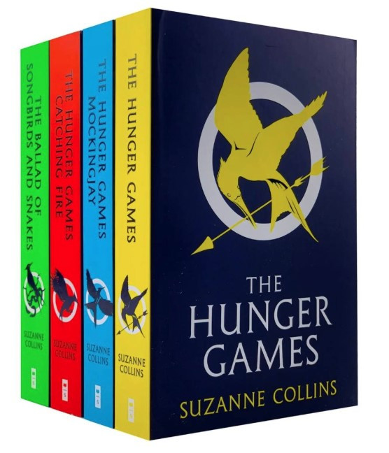 Комплект книг: The Hunger Games / Голодні ігри – Collins S. / Коллінз С. (Англійською мовою)