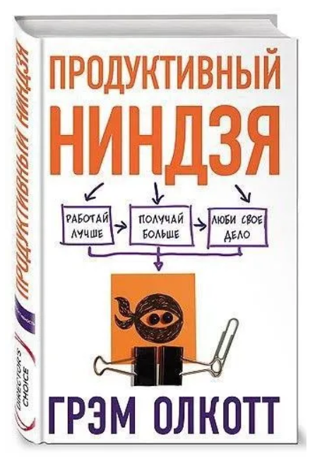 Книга “Продуктивний ніндзя” – Олкотт Г. (Тверда обкладинка)