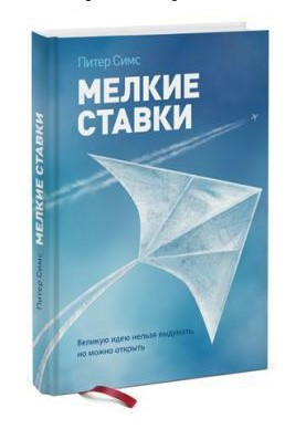 Книга “Дрібні ставки. Велику ідею не можна вигадати, але можна відкрити” – Сімс П. (Тверда обкладинка)