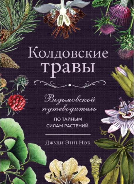 Книга “Зачаровані трави. Відьомський путівник по таємних силах рослин” – Нок Д. (Тверда обкладинка)