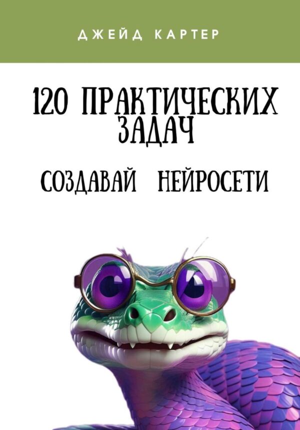 Книга “120 практичних завдань. Створюй нейромережі” – Картер Д. (Тверда обкладинка)
