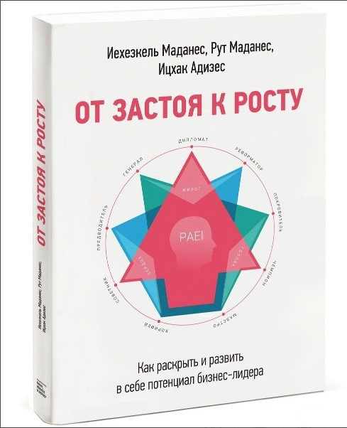 Книга “Від застою до зростання. Як розкрити і розвинути в собі потенціал бізнес-лідера” – Маданес І.(Тверда обкладинка)
