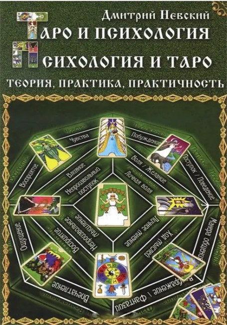 Книга “Таро та психологія. Психологія та Таро. Теорія, практика, практичність” – Невський Д.