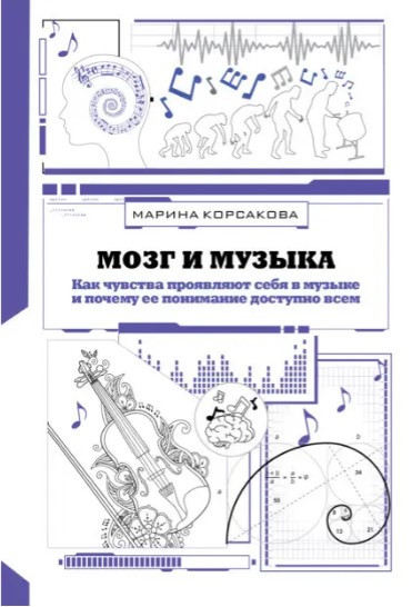 Книга “Мозок і музика” – Корсакова М. (Тверда обкладинка)