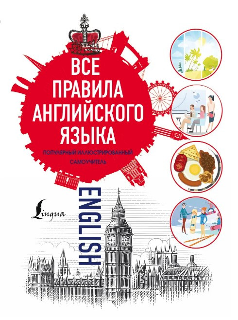 Книга “Всі правила англійської мови” – Журлова О. А. (Тверда обкладинка)