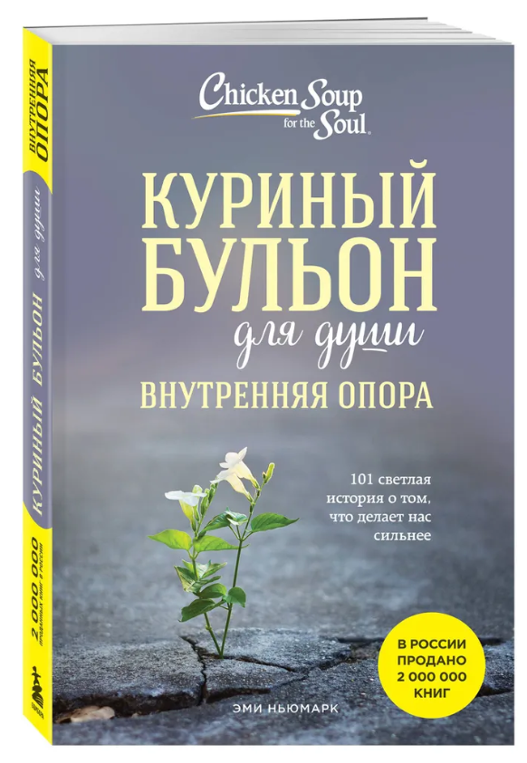 Книга “Курячий бульйон для душі. Внутрішня опораня” – Ньюмарк Е. (Тверда обкладинка)
